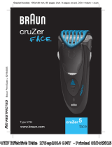 Braun CruZer5, face Benutzerhandbuch