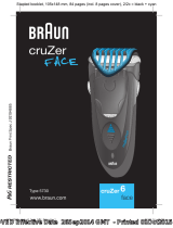 Braun CruZer6, face Benutzerhandbuch