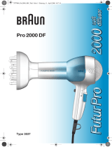 Braun Pro 2000 DF, FuturPro 2000 Benutzerhandbuch