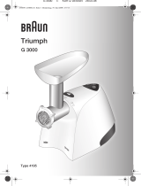 Braun G 3000 Benutzerhandbuch