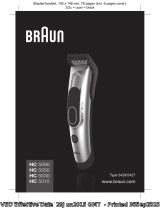 Braun HC5090, HC5050, HC5030, HC5010 Benutzerhandbuch