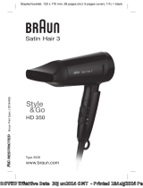 Braun HD 350 Benutzerhandbuch