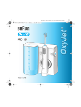 Braun MD15 OxyJet Benutzerhandbuch