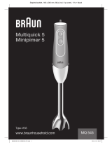 Braun MQ 545 Aperitive Bedienungsanleitung