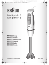 Braun MR 560 FRESH Benutzerhandbuch