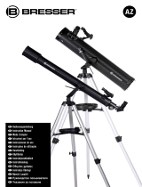 Bresser Solarix AZ 114/500 Carbon Design Telescop Starter Kit Bedienungsanleitung