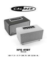 Caliber HFG411BT Bedienungsanleitung