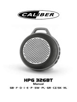Caliber HPG326BT Bedienungsanleitung