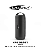 Caliber HPG327BT Bedienungsanleitung