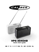 Caliber HPG334DAB Bedienungsanleitung