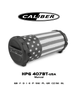 Caliber HPG407BT-USA Schnellstartanleitung