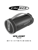Caliber HPG410BT Bedienungsanleitung