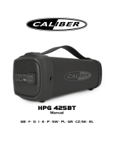 Caliber HPG425BT Bedienungsanleitung