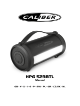 Caliber HPG523BTL Bedienungsanleitung