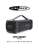 Caliber HPG525BT Bedienungsanleitung