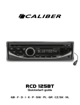 Caliber RCD125BT Schnellstartanleitung