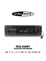 Caliber RCD233BT Bedienungsanleitung