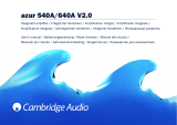 Cambridge Audio Azur 540A Benutzerhandbuch