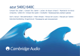 Cambridge Audio 540c Benutzerhandbuch
