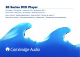 Cambridge Audio 80 Series Benutzerhandbuch
