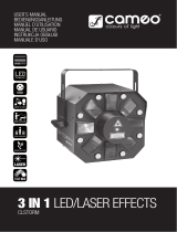 Cameo Storm LED/Laser Effekt Benutzerhandbuch