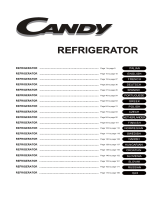 Candy CHTL 552BK Under Counter Larder Fridge Benutzerhandbuch