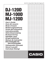 Casio DJ-120D Benutzerhandbuch