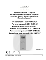 Caso Body Energy - 3415 Bedienungsanleitung