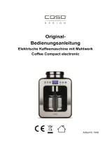 Caso Coffee Compact electronic Benutzerhandbuch