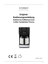 Caso Coffee Taste & Style Thermo Bedienungsanleitung