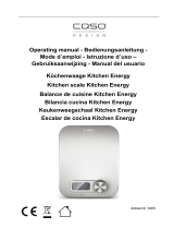 Caso Kitchen Energy - 3265 Bedienungsanleitung