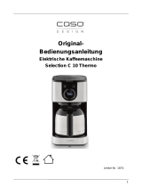 Caso Design Kaffeemaschine Selection - verschiedene Ausführungen Bedienungsanleitung