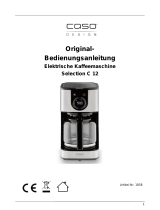 Caso Design Kaffeemaschine Selection - verschiedene Ausführungen Bedienungsanleitung