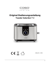 Caso Design Toaster Selection T 2 Bedienungsanleitung