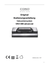 Caso Design VRH 690 advanced Benutzerhandbuch