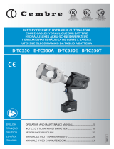 Cembre B-TC550E Benutzerhandbuch