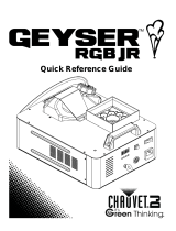 Chauvet Geyser RGB Jr Referenzhandbuch