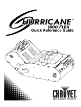 Chauvet Hurricane 1800 Flex Benutzerhandbuch