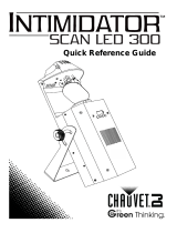 CHAUVET DJ SCAN LED Referenzhandbuch