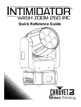 Chauvet Intimidator Wash Zoom 250 IRC Referenzhandbuch