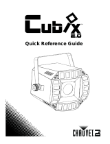 CHAUVET DJ Cubix 2.0 Referenzhandbuch