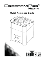CHAUVET DJ Freedom Par Hex-4 Referenzhandbuch