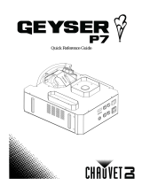 CHAUVET DJ Geyser P7 Referenzhandbuch