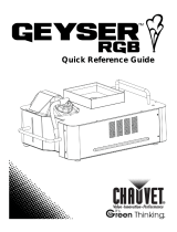 CHAUVET DJ Geyser RGB Referenzhandbuch