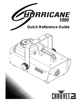 CHAUVET DJ Hurricane 1000 Benutzerhandbuch