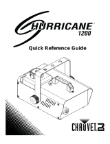 CHAUVET DJ Hurricane 1200 Referenzhandbuch