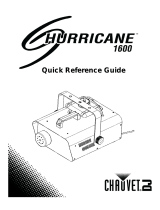 CHAUVET DJ Hurricane 1600 Referenzhandbuch