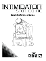CHAUVET DJ Intimidator Spot 100 IRC Referenzhandbuch