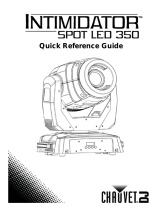 CHAUVET DJ Intimidator Spot LED 350 Referenzhandbuch