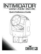 CHAUVET DJ Intimidator Wash Zoom 350 IRC Referenzhandbuch